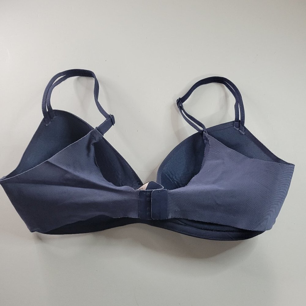 Victoria's Secret Non Wire Padded T-Shirt Bra 34D Women Blue - Picture 4 of 10